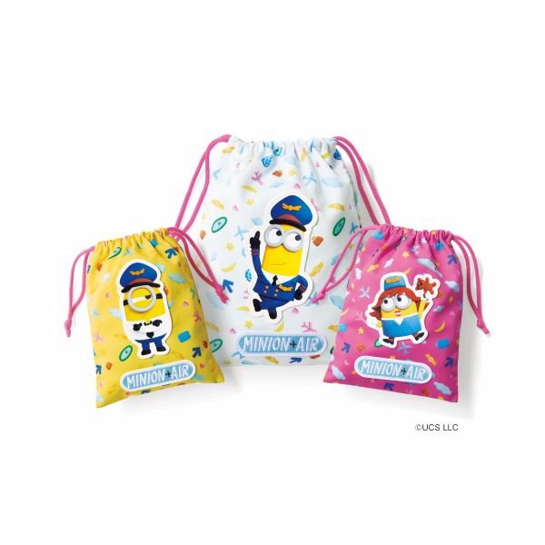 【ご搭乗のお客さま限定】ミニオンズ 巾着セット