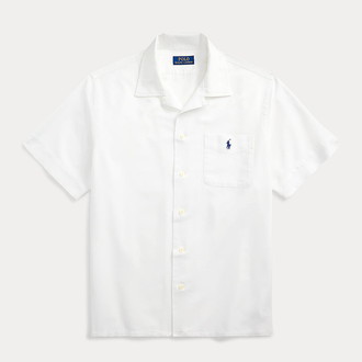 [POLO RALPH LAUREN]クラシック フィット オックスフォード キャンプ シャツ ホワイト M