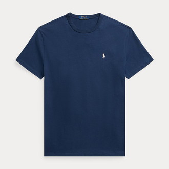 [POLO RALPH LAUREN]クラシック フィット ジャージー クルーネック Tシャツ ネイビー L