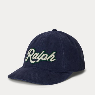 [POLO RALPH LAUREN]The Ralph ロゴ ツイル ボール キャップ