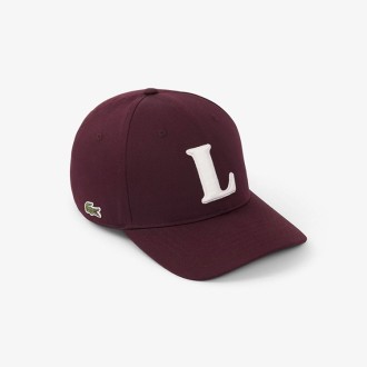 [ラコステ]3Dロゴベースボールキャップ BROWN M
