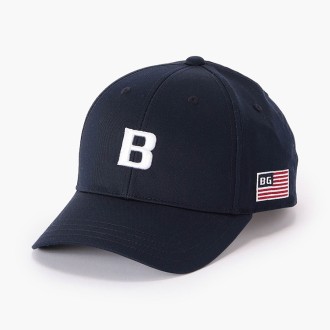 [ブリーフィング]MS SMALL INITIAL CAP BRG263M93 NAVY