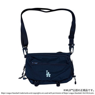 [イーカム]MLB（TM）ロサンゼルス・ドジャース ショルダーバッグ BLACK