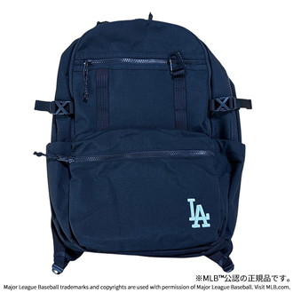 [イーカム]MLB（TM）ロサンゼルス・ドジャース デイパック BLACK