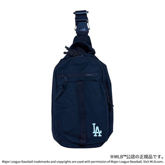 [イーカム]MLB（TM）ロサンゼルス・ドジャース ボディバッグ BLACK