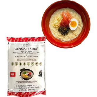 熊本[玄氣堂]玄米ラーメンセット（8食）