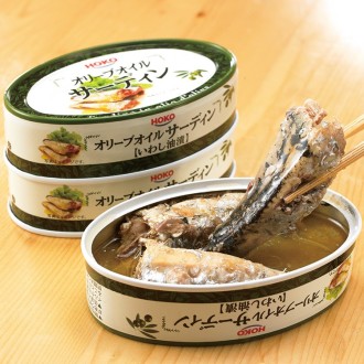 オリーブオイルサーディン
