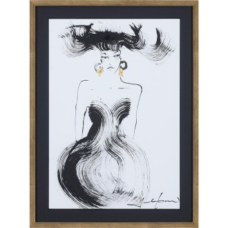 [コシノジュンコ]モード画「LA MODE Ⅲ 」