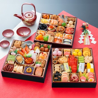 千賀屋謹製 迎春おせち料理「彩華千」和洋折衷三段重