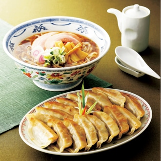宇都宮発 雷オヤジの餃子と佐野ラーメン7食セット
