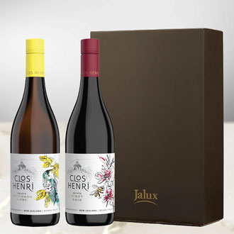 [ワインギフト]仏サンセールのトップ生産者が造る、ニュージランド産紅白ワインセット[箱入り]