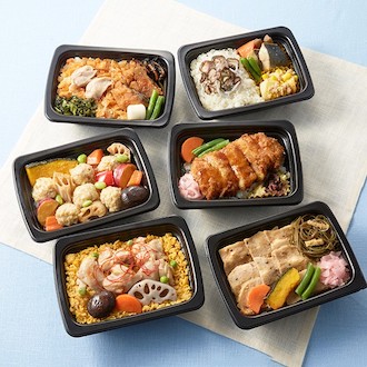 [JAL特製 機内食 BISTRO de SKY]彩り御膳シリーズ 6種セット（コンソメスープ付き）