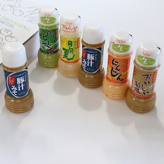 宮崎[マスコ]生ドレッシング＆[らくい食堂]豚汁味噌セット