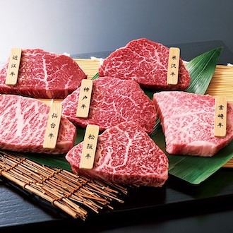 [山晃食品]6大ブランド和牛食べ比べ 焼肉用（モモ）