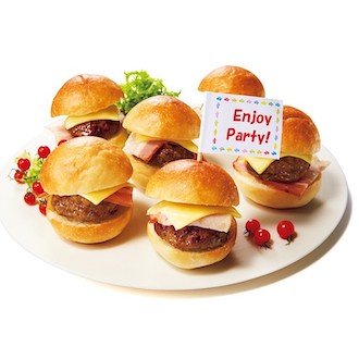 [近江牛肉 総本家 肉のあさの]近江牛ミニバーガー パーティセット
