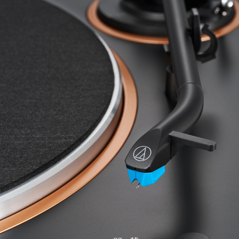 audio-technica オーディオテクニカ フルオートワイヤレスターンテーブル ブラック/ブロンズ AT-LP70XBT BZ BZ(ブラック/ブロンズ)