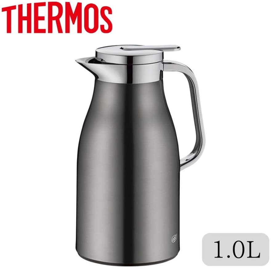 サーモス alfi FARBE 真空断熱ポット 1L クールグレー AFTH-1000S CGY クールグレー 1L