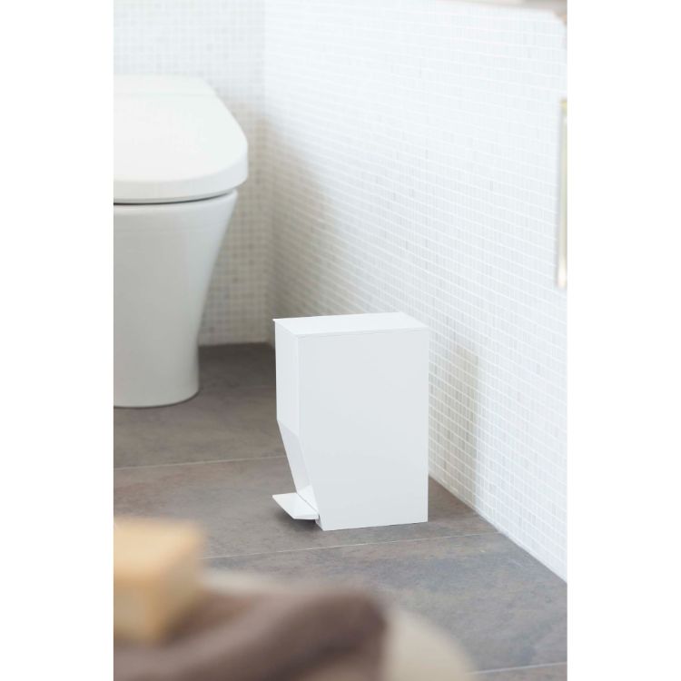 ペダル式トイレポット　タワー　ホワイト