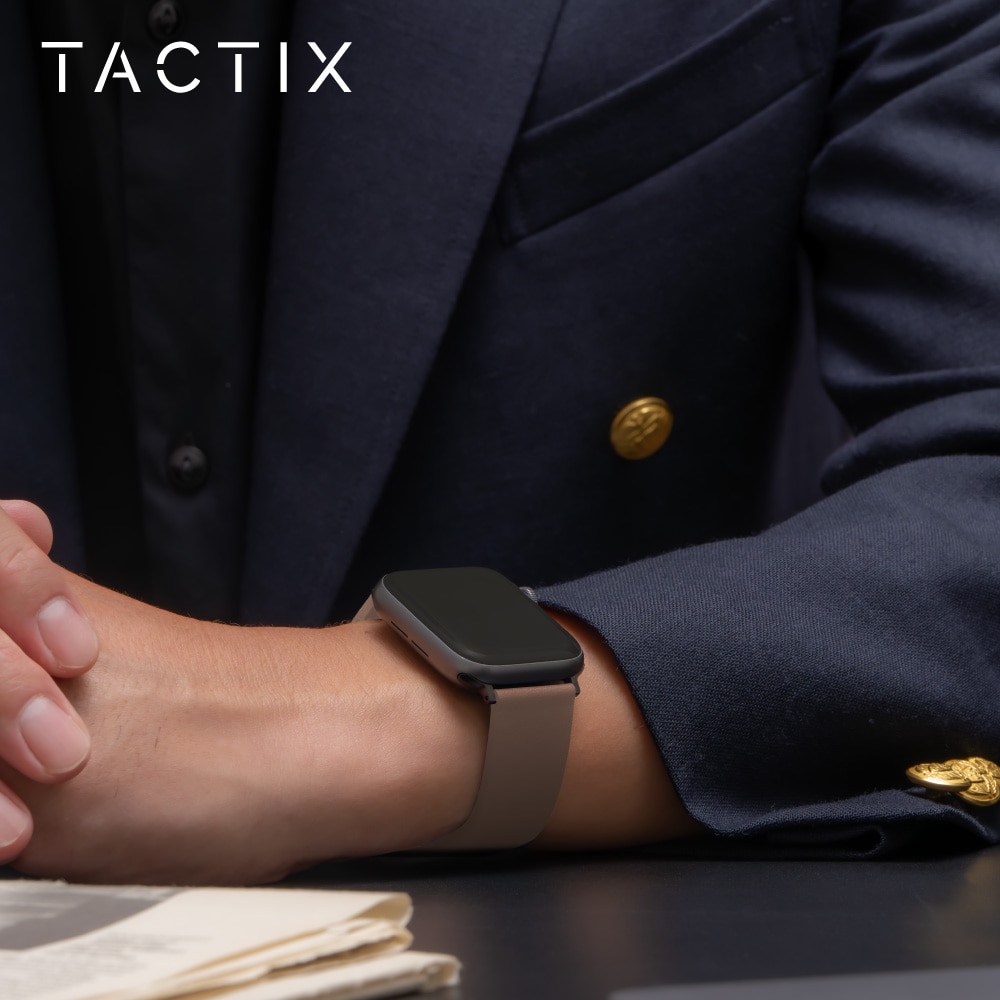 Apple Watch (42／44／45／46／49mm)用 ジェニュインレザーループ トープ TACTIX（タクトナイン）