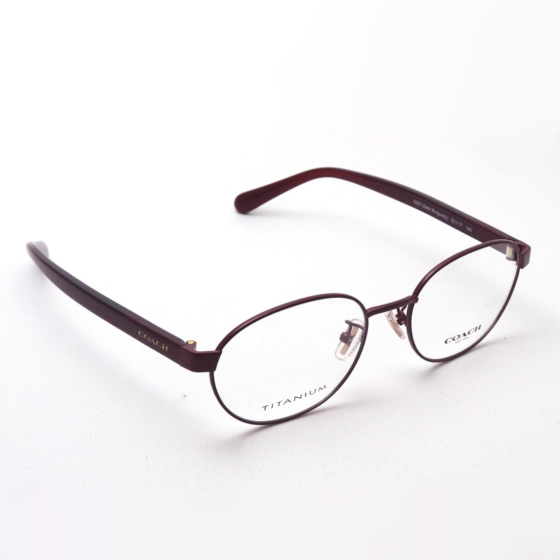 コーチ メガネ COACH HC5113TD 9357 レッド 52mm