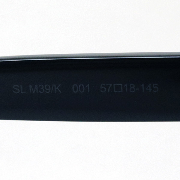 サンローラン サングラス SAINT LAURENT SLM39K 001 ブラック 57mm