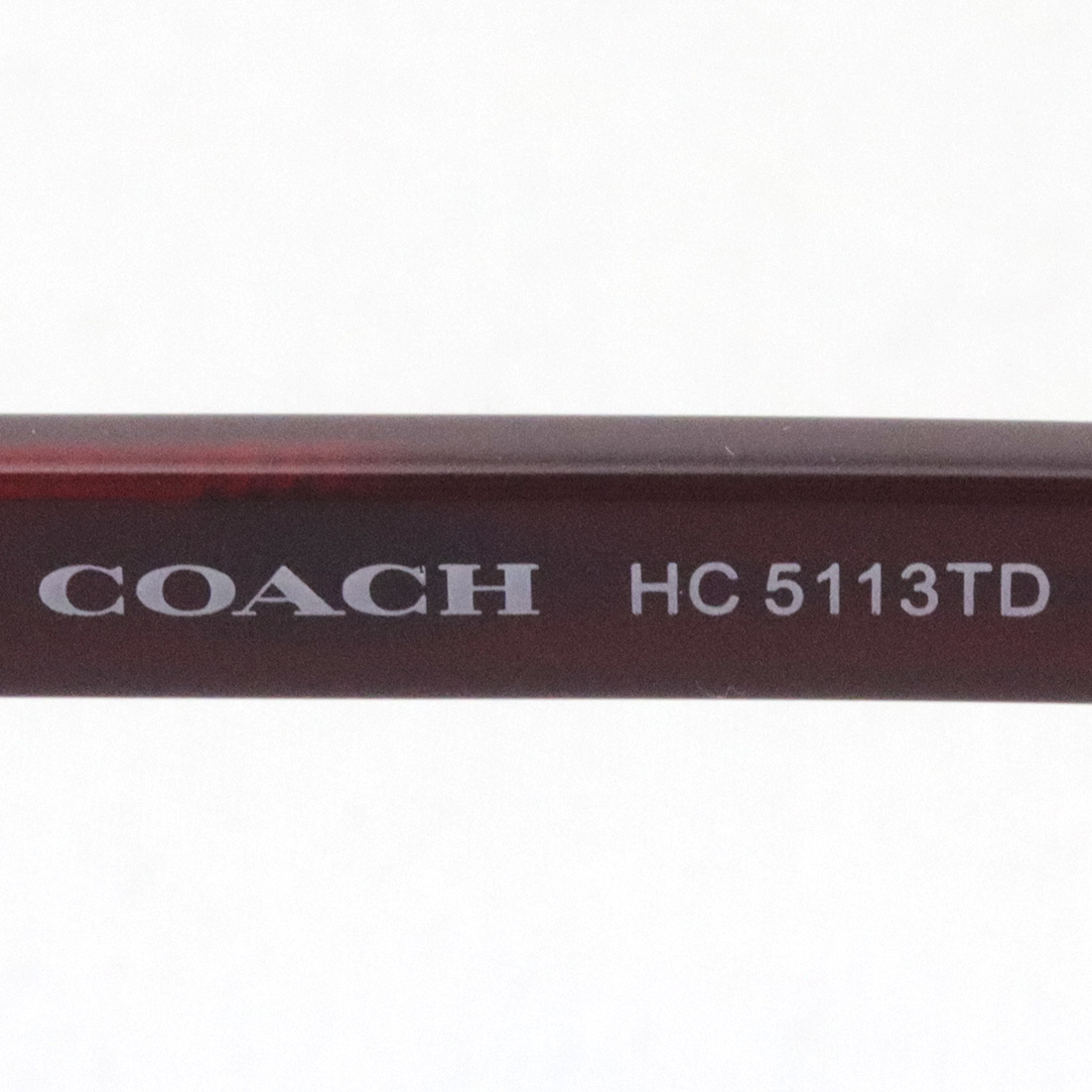 コーチ メガネ COACH HC5113TD 9357 レッド 52mm