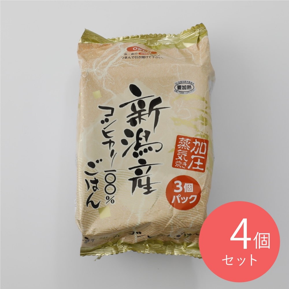 たかの 新潟産こしひかり 180g3p×4個
