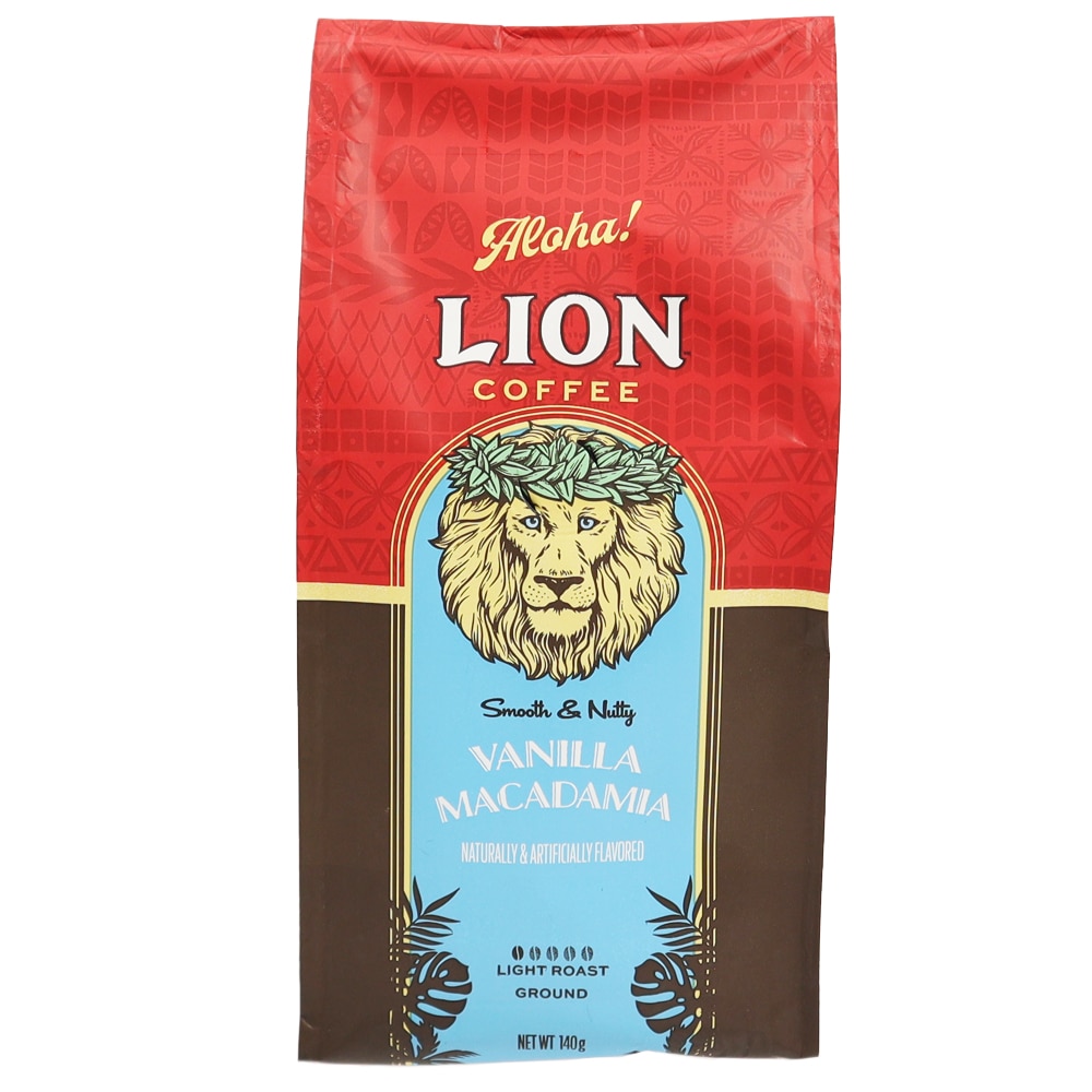 ライオンコーヒー バニラマカダミア 【粉】 140g