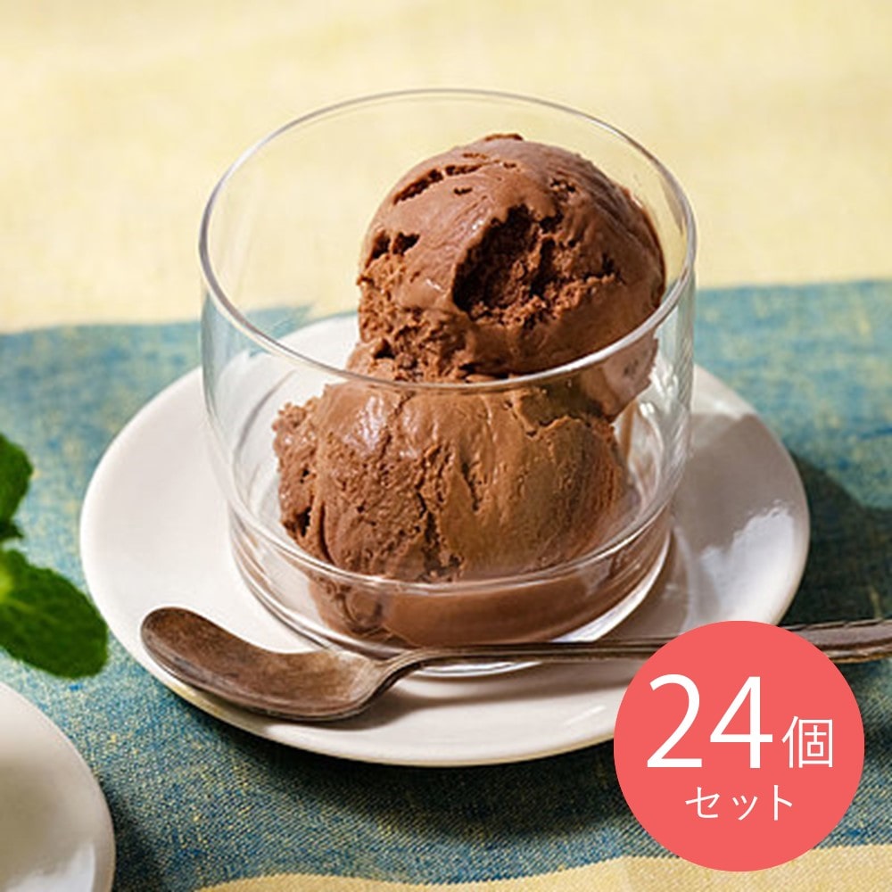成城石井 くちどけなめらかなチョコレートアイス 110ml×24個