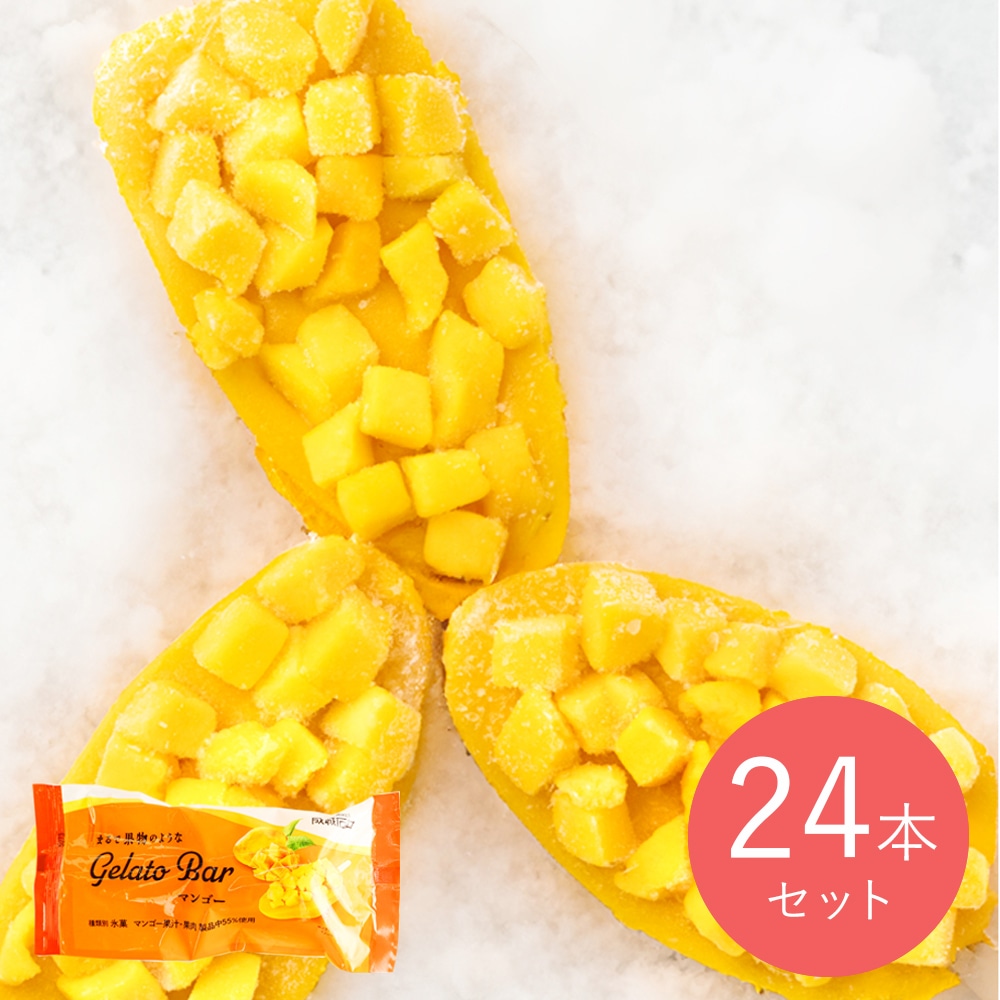 成城石井まるで果物のようなGelatoBarマンゴー 84ml×24個 | 沖縄・離島配送不可