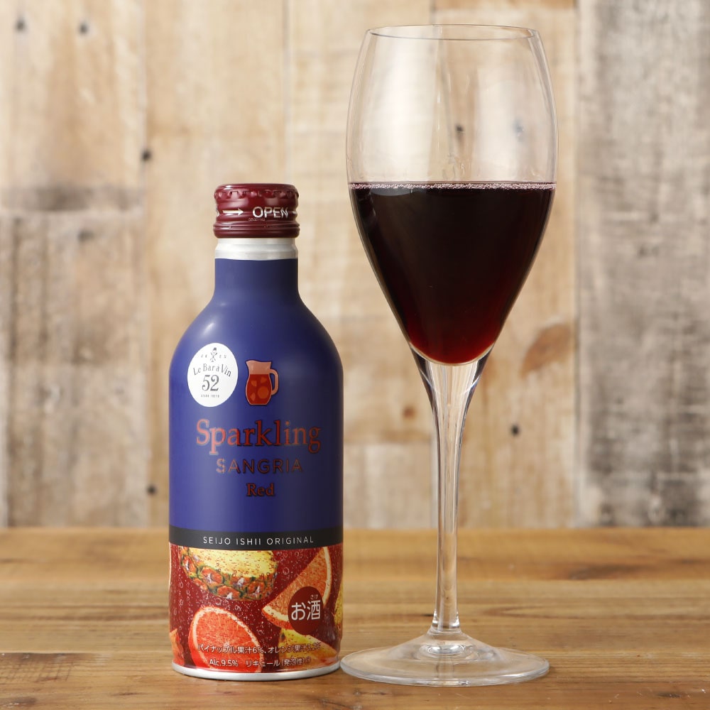 成城石井 スパークリングサングリア レッド 290ml
