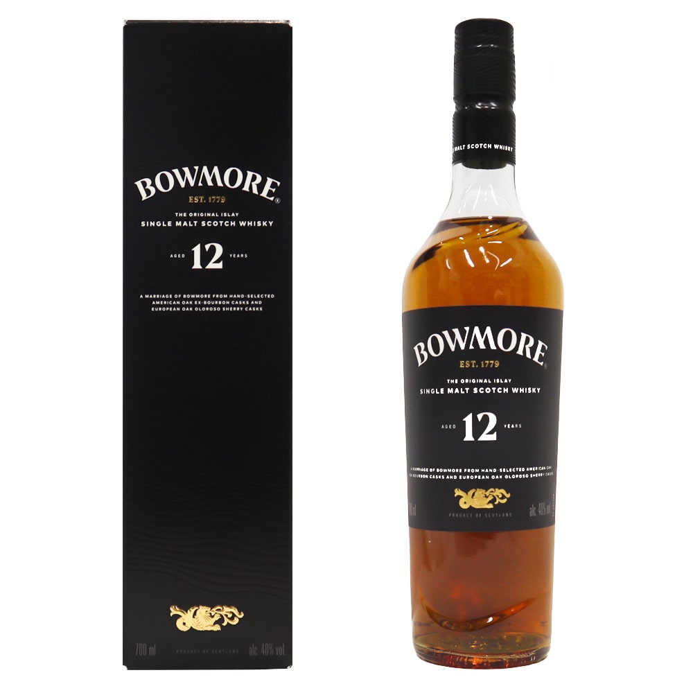シングルモルトウイスキー ボウモア12年 700ml [1448]