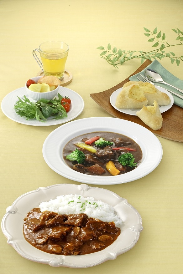 牛たんカレーとシチューの定番セット［株式会社利久］