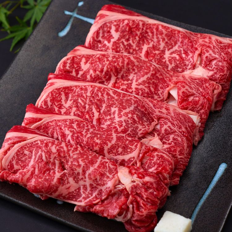 幸せを運ぶ牛幸生牛　すき焼き用肩ロース　500g [山形ミートランド]