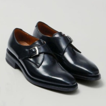 REGAL 37JL シングルモンク ブラック リーガル ビジネスシューズ