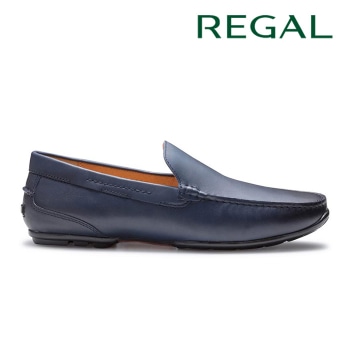 REGAL 55BL スリッポン ネイビー リーガル カジュアルシューズ