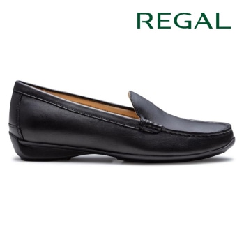 REGAL F09R フラットシューズ ブラック リーガル フラットシューズ