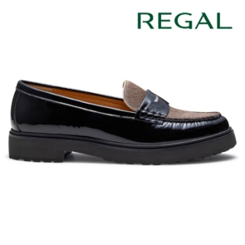 REGAL F30S ローファー ブラックダークブラウン リーガル カジュアルシューズ