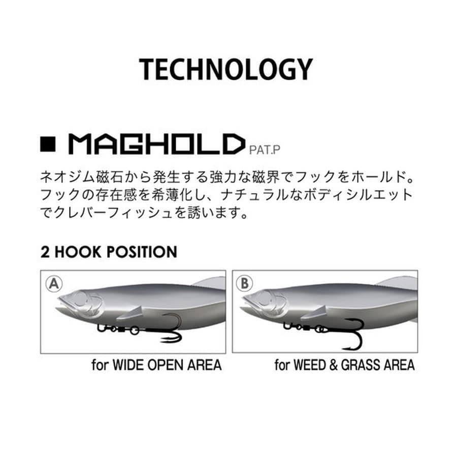 メガバス ワーム マグドラフト 5inch レヴァンテ
