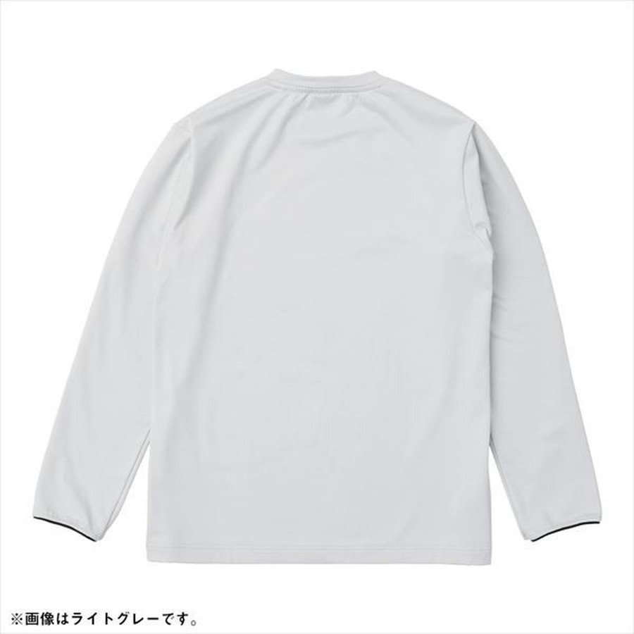 ダイワ ウェア DE-9324 ストレッチクルーネックシャツ ブラック WL
