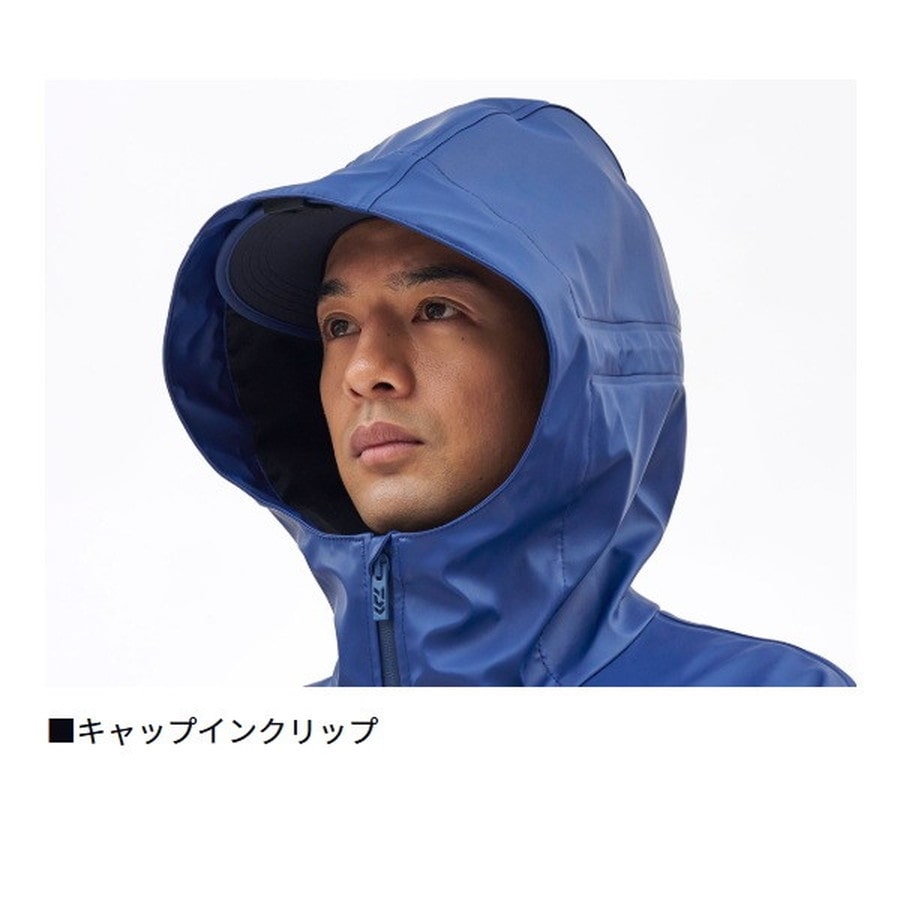 ダイワ レインウェア DR-6026 PUオーシャンレインスーツ マリンブルー 2XL