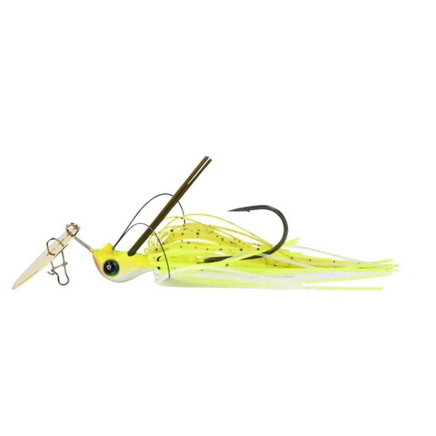 DSTYLE ディスタイル ラバージグ ディーアルファブレードジグ 3/8oz Dホワイトチャート