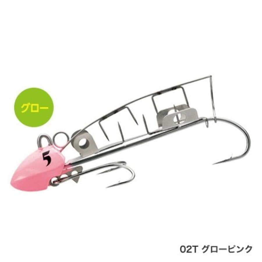 シマノ 太刀魚ゲッターツイン噛む 5号 OO-005L グローピンク 02T
