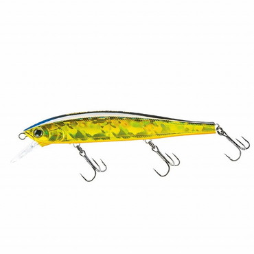 ﾃﾞｭｴﾙ(DUEL) HARDCORE MINNOW flat 130F 130mm ｺﾞｰﾙﾃﾞﾝｼｬｲﾅｰ