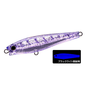 デュエル シーバスルアー ハードコア モンスターショット (S) 95mm 21 SKVS ソリッドケイムラシルバー