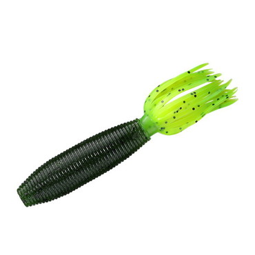 スミス ワーム ファットイカ 8pcs 194-156.ウォーターメロンペッパー/チャートリュースペッパー