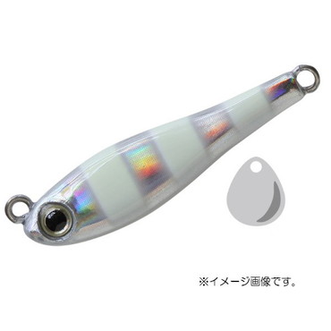 コーモラン シーバスルアー メタルマジック.ショア 50g　シングルフック #A75A ゼブラグロー