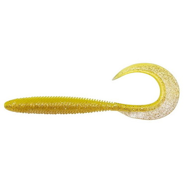 メガバス KEMURI CURLY(ケムリカーリー) 2.5inch チャートバックゴールド