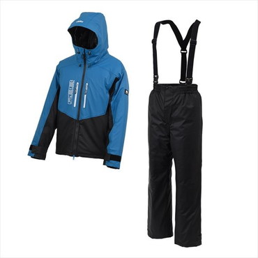 リバレイ 防寒服アウター 7686 RBB フィッシャーマンウィンタースーツ BLK/ターコイズ M  防寒着 防寒ウェア