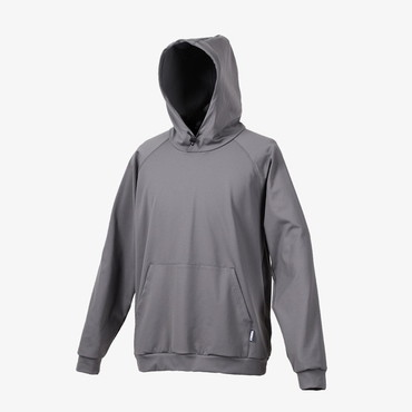 双進 防寒服アウター 7786 RBB ストレッチウォームパーカー グレー L